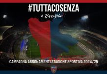 Via alla campagna abbonamenti ’24/’25 del Cosenza Calcio