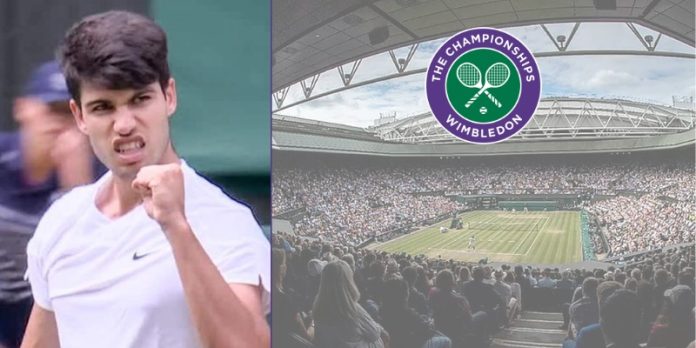 Alcaraz a Wimbledon Alcaraz a Wimbledon