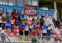 Cosenza femminile, i tifosi di C’è Bello non ci stanno: “Sogno in frantumi” C'è Bello, i tifosi del Cosenza femminile (foto Francesco Farina)