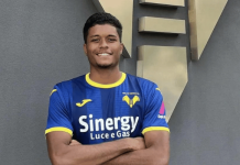 Cosenza, ufficiale il prestito di Charlys dal Verona Charlys (foto Hellas Verona)
