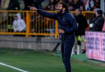 Ufficiale, Fabio Caserta è il nuovo allenatore del Catanzaro Fabio Caserta nel derby al Ceravolo (foto Francesco Farina)