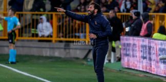 Ufficiale, Fabio Caserta è il nuovo allenatore del Catanzaro Fabio Caserta nel derby al Ceravolo (foto Francesco Farina)