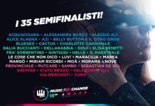 Music For Change: annunciati i 35 semifinalisti