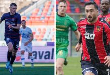 A volte ritornano: Cosenza in forte pressing su Mazzocchi e Báez Simone Mazzocchi e Jaime Baez (foto Francesco Farina)