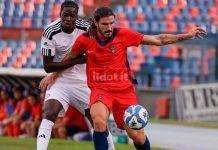 Verso Cosenza-Cremonese, rossoblù con l’emergenza difesa Alessandro Caporale, difensore del Cosenza (foto Francesco Farina)
