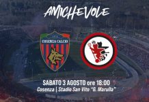 Amichevole Cosenza-Foggia: parte la prevendita Amichevole Cosenza-Foggia parte la prevendita