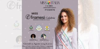 Belvedere Marittimo ospiterà la 32° tappa di Miss Italia Calabria