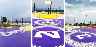 Reggio Calabria, tutto pronto per l’inaugurazione del campo di basket dedicato a Kobe e Gianna Bryant