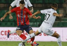 Cosenza-Spezia 0-0: le pagelle dei rossoblù Mazzocchi sottotono in Cosenza-Spezia (foto Francesco Farina)
