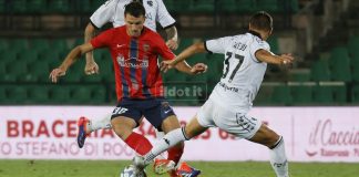 Cosenza-Spezia 0-0: le pagelle dei rossoblù Mazzocchi sottotono in Cosenza-Spezia (foto Francesco Farina)