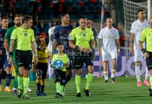 Di Marco arbitra Cosenza-Spezia: tradizione negativa con i lupi Davide Di Marco in Cosenza-Modena 23-24 (foto Francesco Farina)
