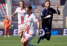 Il Cosenza vira a sinistra per Ricci. Marras al passo di addio Giacomo Ricci durante Cosenza-Bari della scorsa stagione (foto Francesco Farina)
