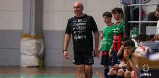 Pirossigeno Cosenza U19, Alfarano guiderà ancora i lupacchiotti Mister Giuseppe Alfarano (foto Michele De Marco)