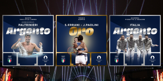 Parigi 2024, l'Italia chiude il nono giorno con tre medaglie speciali Errani Paolini Tennis Parigi 2024, l'Italia chiude il nono giorno con tre medaglie speciali Errani Paolini Tennis