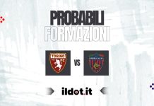 Torino-Cosenza: le probabili formazioni del match di Coppa Italia Probabili formazioni Torino-Cosenza