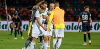 Cosenza, Strizzolo sempre più vicino. Zilli verso il prestito in serie C Strizzolo a segno in Cosenza-Modena 23-24 (foto Francesco Farina)