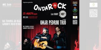 L’energia rock di Omar Pedrini il 23 agosto a Squillace (CZ) ondarock Omar Pedrini trio a Squillace