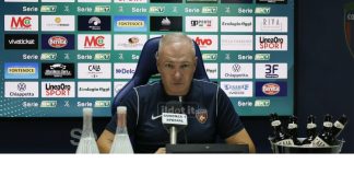 Alvini: “Bari forte ed esperto. Recuperati Ciervo e Fumagalli” Alvini in conferenza stampa (foto Francesco Farina)