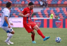 Cosenza-Sassuolo 0-1: il tabellino del match Caporale durante Cosenza-Sassuolo (foto Michele De Marco)