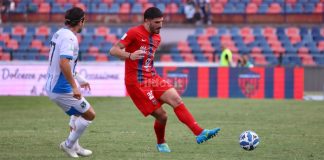 Cosenza-Sassuolo 0-1: il tabellino del match Caporale durante Cosenza-Sassuolo (foto Michele De Marco)