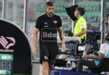 Palermo-Cosenza, Dionisi: “Meritavamo la vittoria contro un avversario di qualità” Dionisi in Palermo-Cosenza (Foto Alessandra Lo Monaco)