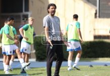 Cosenza-Sassuolo, Grosso: “Partita che serviva, ne usciamo meritando” Fabio Grosso in Cosenza-Sassuolo (Foto Michele De Marco)