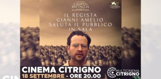 Il regista Gianni Amelio il 18 settembre a Cosenza, presenterà “Campo di Battaglia”