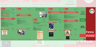 La Festa de l’Unità a Cosenza dal 12 al 15 settembre