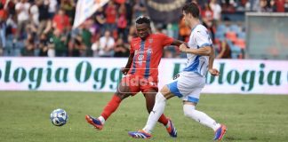 Cosenza-Sassuolo 0-1: al “Marulla” la decide Laurienté Kouan in Cosenza-Sassuolo 0-1 (foto Michele De Marco)