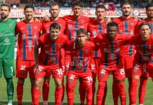 Cosenza, ci sei! Ko che può farti male solo nell’orgoglio L'undici iniziale del Cosenza contro il Sassuolo (foto Michele De Marco)
