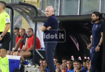 Palermo-Cosenza, Alvini: “Potevamo portarla a casa. Risultato comunque giusto” Massimiliano Alvini in Palermo-Cosenza (Foto Alessandra Lo Monaco)