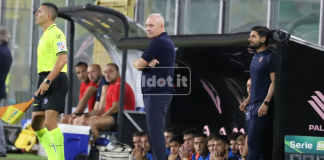 Palermo-Cosenza, Alvini: “Potevamo portarla a casa. Risultato comunque giusto” Massimiliano Alvini in Palermo-Cosenza (Foto Alessandra Lo Monaco)