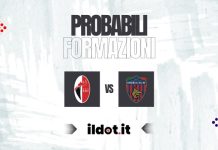 Bari-Cosenza: le probabili formazioni del “San Nicola” Probabili formazioni Bari-Cosenza