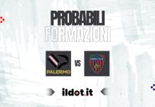 Palermo-Cosenza, le probabili formazioni in campo Probabili formazioni Palermo-Cosenza