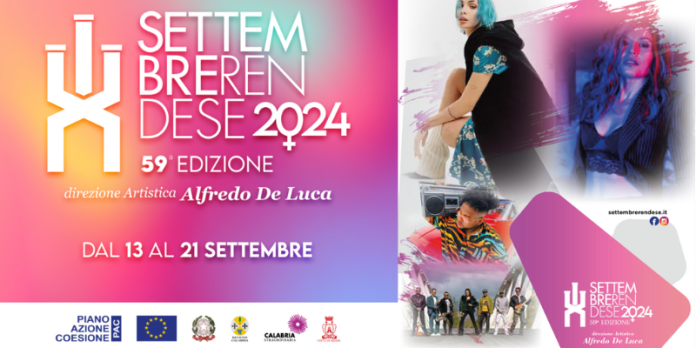 Rende, tutto pronto per la 59a edizione del "Settembre Rendese"