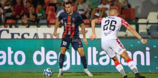 Tommaso Fumagalli, cecchino implacabile lontano da Cosenza Tommaso Fumagalli (foto Michele De Marco)