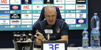 Alvini: “Pronti per una partita importante. Su Camporese…” Alvini in conferenza stampa (foto Francesco Farina)