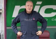 Cittadella-Cosenza, Alvini: “Punto significativo, secondo tempo di carattere” Alvini nel post gara di Cittadella-Cosenza (foto Francesco Grazioli)