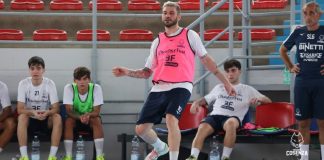 La determinazione di Bavaresco: “Pirossigeno Cosenza sempre più forte” Bavaresco in allenamento (foto Michele De Marco)