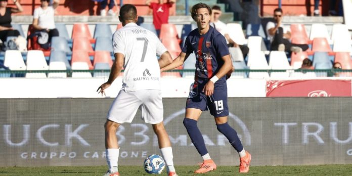 Ciervo guardato a vista da Rover in Cosenza-Sudtirol (foto Francesco Farina)