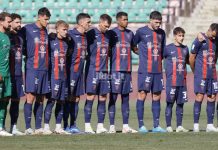 Cosenza-Sudtirol 0-2: le pagelle dei rossoblù Il Cosenza che ha iniziato la gara con il Sudtirol (foto Francesco Farina)