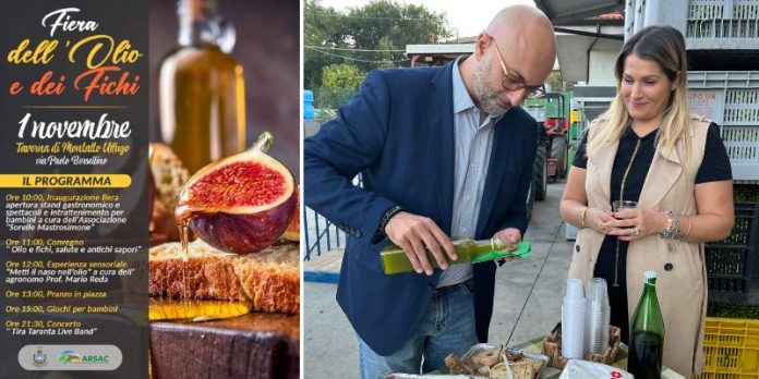 Montalto Uffugo (CS), tutto pronto per la prima Fiera dell’Olio e dei Fichi