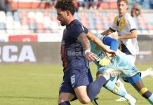 Cosenza-Juve Stabia 1-1, le pagelle dei rossoblù Ricciardi migliore dei suoi in Cosenza-Juve Stabia (foto Francesco Farina)