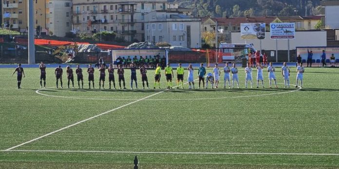 AEK Crotone-Morrone (foto pagina Facebook A.C Morrone) AEK Crotone-Morrone (foto pagina Facebook A.C Morrone)