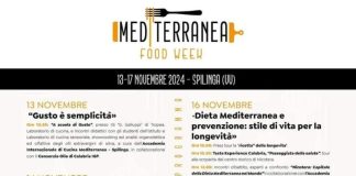 “Mediterranea Food week” a Spilinga, ecco il programma completo