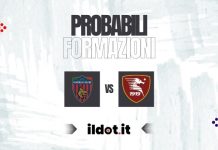 Cosenza-Salernitana: le probabili formazioni in campo Probabili formazioni Cosenza-Salernitana