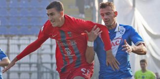 Brescia-Cosenza 2-3: le pagelle dei rossoblù Zilli al primo gol in rossoblù quest'anno (foto pagina FB Cosenza Calcio)