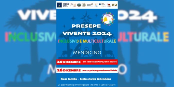 A Mendicino (CS) il Presepe Vivente Inclusivo e Multiculturale