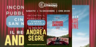 Il regista Andrea Segre a Cosenza con il film “Berlinguer-La Grande Ambizione” Al San Nicola di Cosenza il regista Andrea Segre con il film Berlinguer-La Grande Ambizione