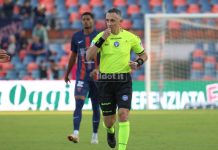 Derby Cosenza-Catanzaro, designato un arbitro d’esperienza Aureliano in Cosenza-Salernitana (foto Michele De Marco)